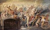 Peter Paul Rubens (1577 - 1640) Der Götterrat (Skizze zum Medicizyklus) 1622